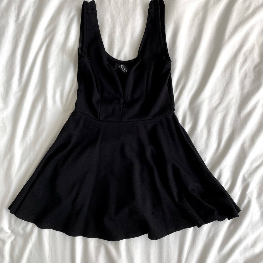 Black wired romper